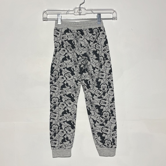 H&M Disney Girls Gray Minnie Mouse Printed Sweatpants Size 5-6 - Picture 6 of 8
